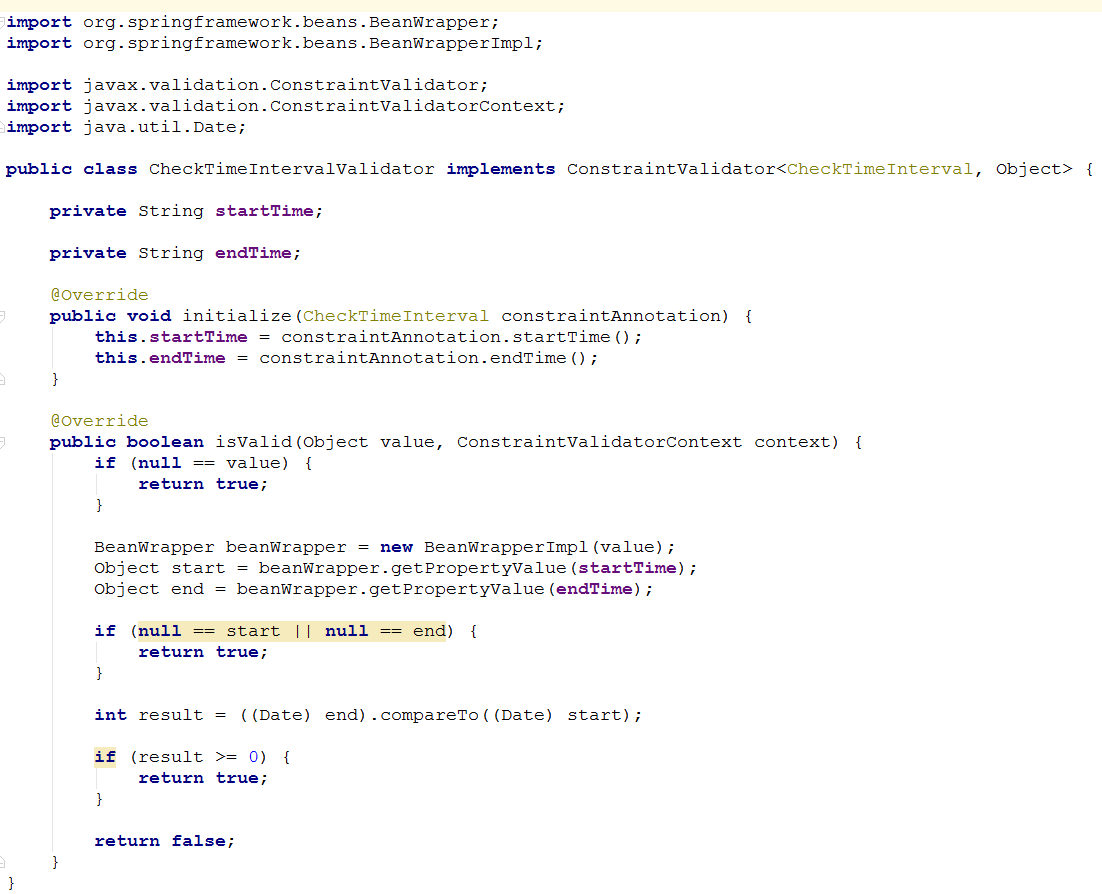 Spring Boot 参数校验的具体实现方式