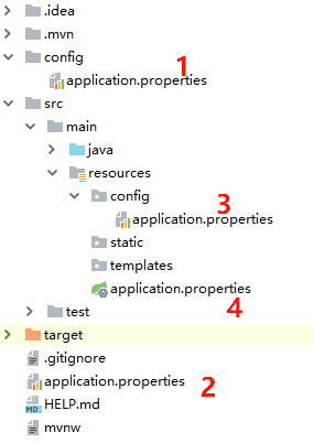 如何在Spring Boot使用application.properties配置文件