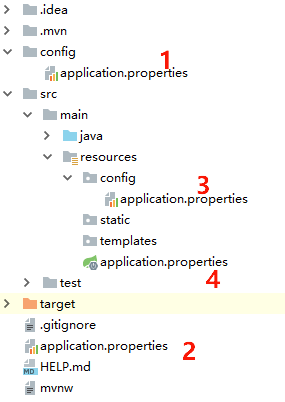 Как создать файл application properties