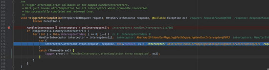 SpringMVC中HandlerInterceptor诡异问题排查的示例分析