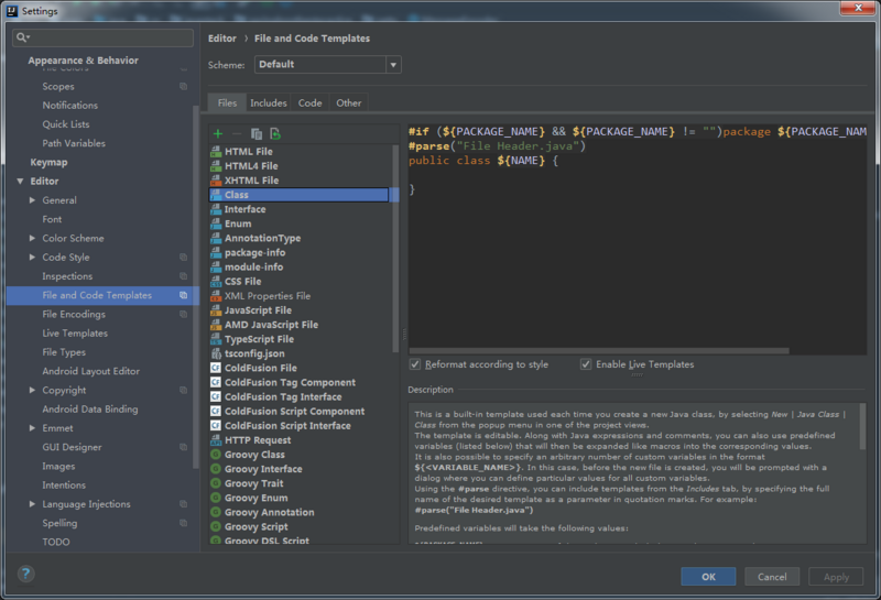 Intellij IDEA自定义注释模板怎么弄