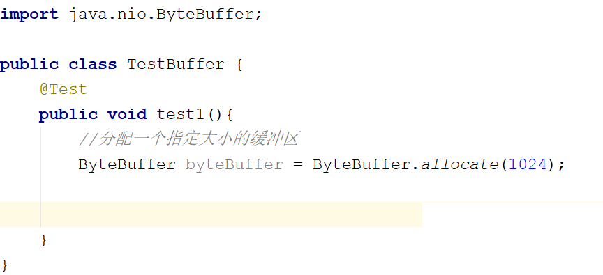 java8中NIO缓冲区Buffer数据存储的示例分析