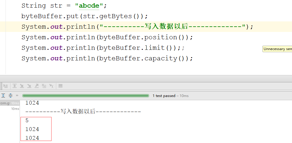 java8中NIO缓冲区Buffer数据存储的示例分析