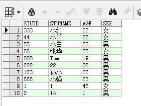 JDBC+GUI实现简单学生管理系统