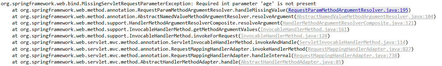 SpringMvc @RequestParam 使用推荐使用包装类型代替包装类型