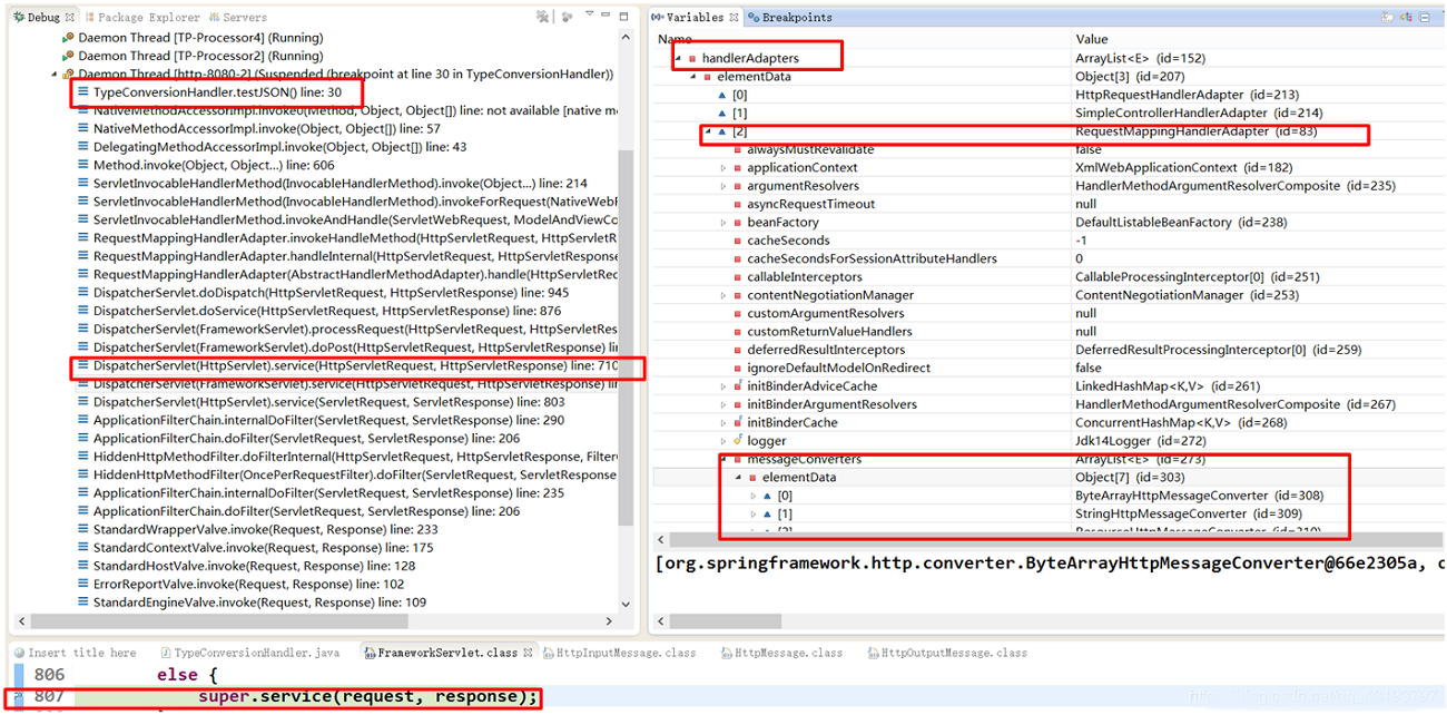 springmvc中RequestMappingHandlerAdapter与HttpMessageConverter装配的示例分析