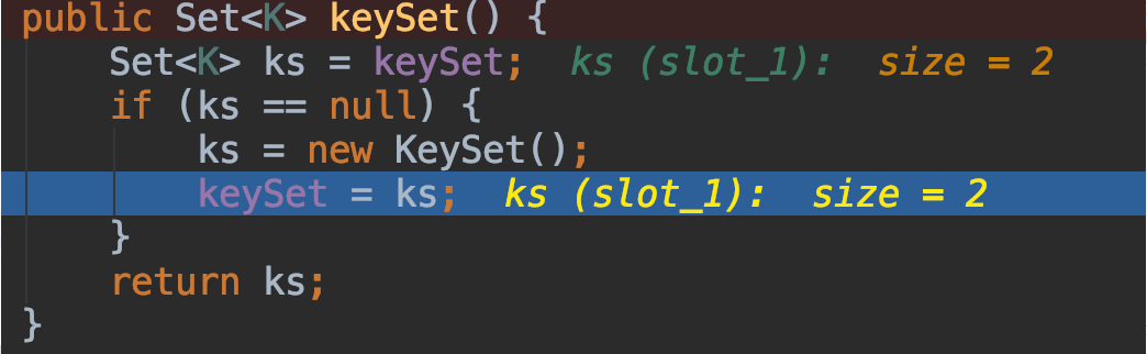 Java中keySet()方法的作用是什么