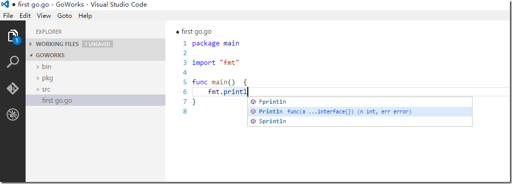 在Visual Studio Code中配置GO開發(fā)環(huán)境的詳細(xì)教程