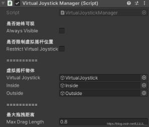 Unity实现虚拟摇杆的方法