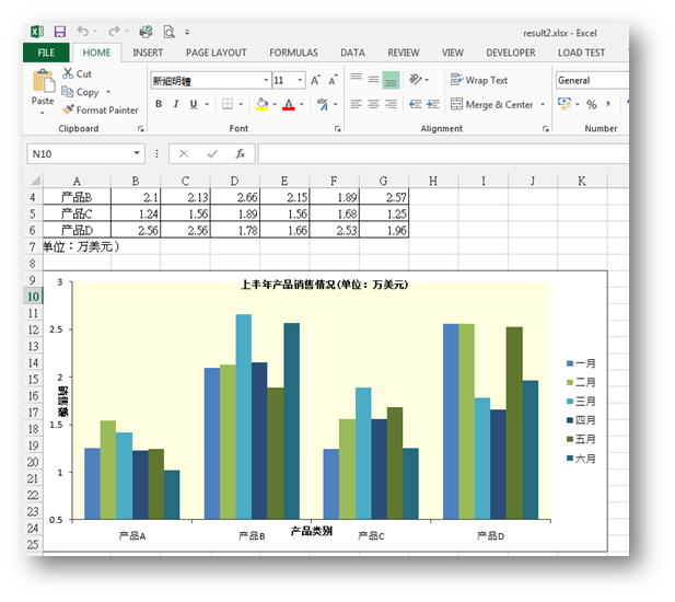 C# 填充Excel圖表、圖例背景色的實(shí)例代碼