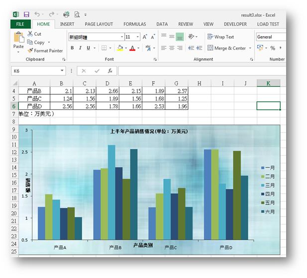 C# 填充Excel圖表、圖例背景色的實(shí)例代碼