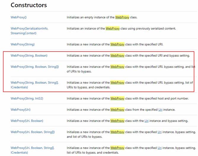 C# 使用Proxy代理請(qǐng)求資源的方法步驟