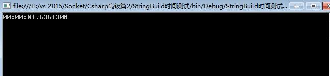 C#中如何對Sting和StirngBuilder進行速度測試