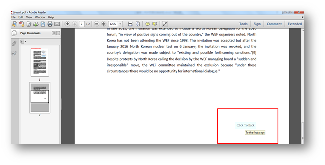 C# PDF Page操作如何设置页面切换按钮