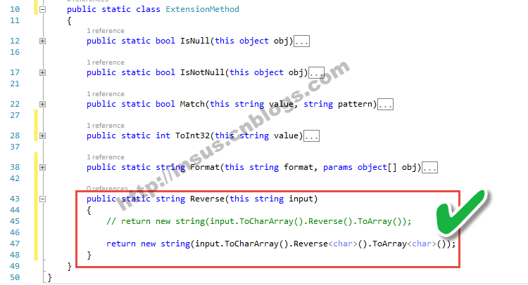 C#如何实现将一个字符串进行翻转显示