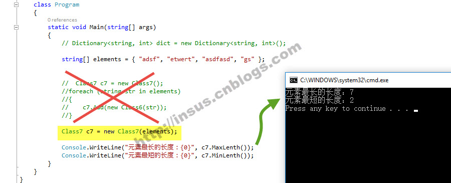 c#如何实现获取字符串阵列中元素最长或最短的长度