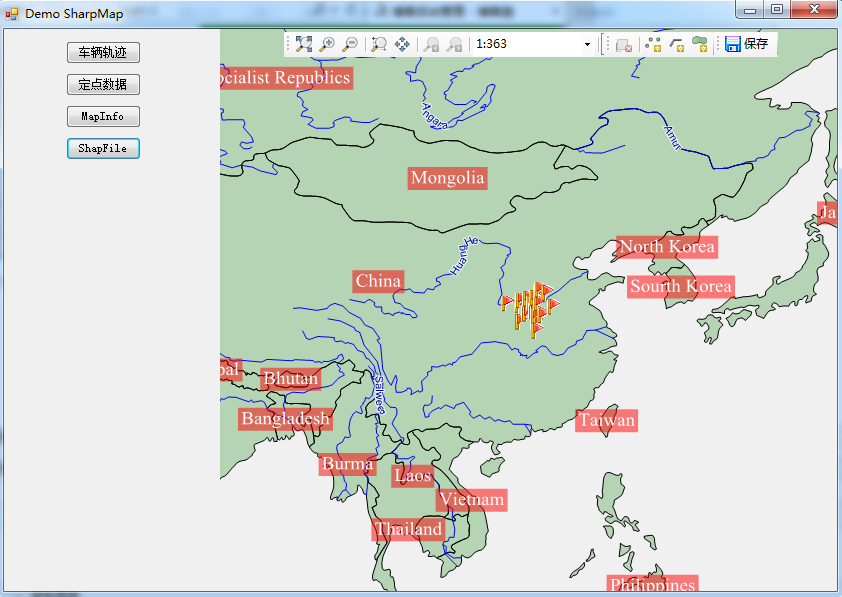 C# 中SharpMap如何使用