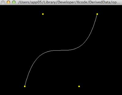 OpenGL实现贝塞尔曲线或曲面的方法