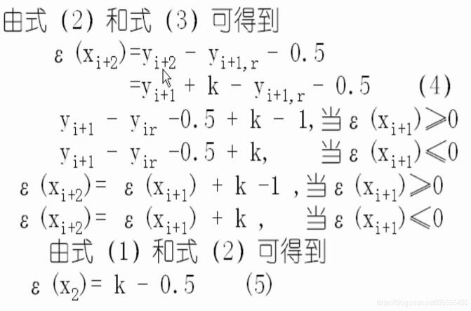 C语言使用Bresenham算法生成直线（easyx图形库）