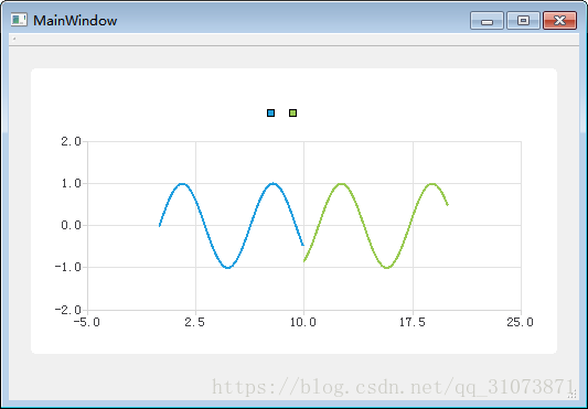 Qt图形图像开发之曲线图表模块QChart库一个chart中显示两条曲线详细方法与实例
