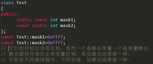 怎么在C++中使用const关键字