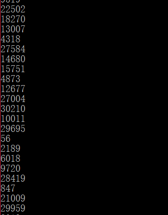 C++常見獲取隨機數的方法小結