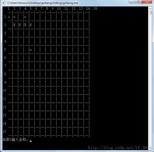 C++實(shí)現(xiàn)五子棋游戲的方法