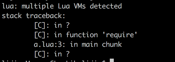 C语言与Lua之间的相互调用详解