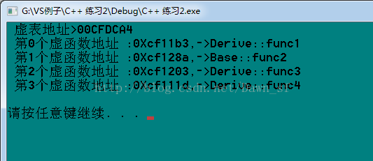 C++中继承与多态的基础虚函数类详解