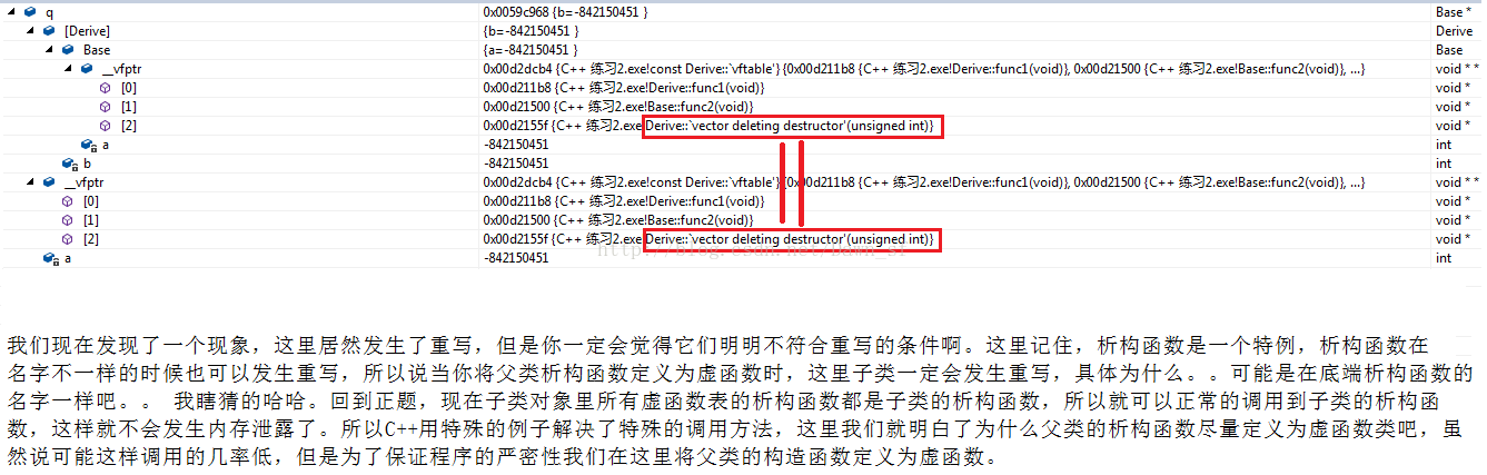 C++中继承与多态的基础虚函数类详解