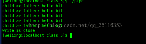 linux中匿名管道的示例分析