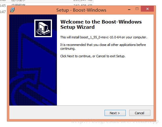 VS2010 boost标准库开发环境安装教程