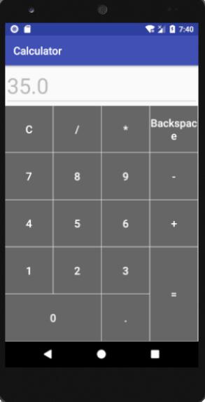 Android studio實現簡單的計算器