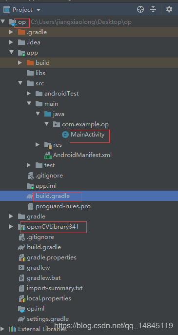 如何使用Android studio3.6的java api方式调用opencv