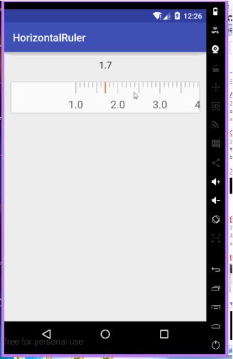 android尺子的自定义view——RulerView详解