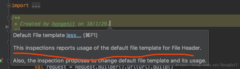 Android Studio 修改类的默认注释图文教程