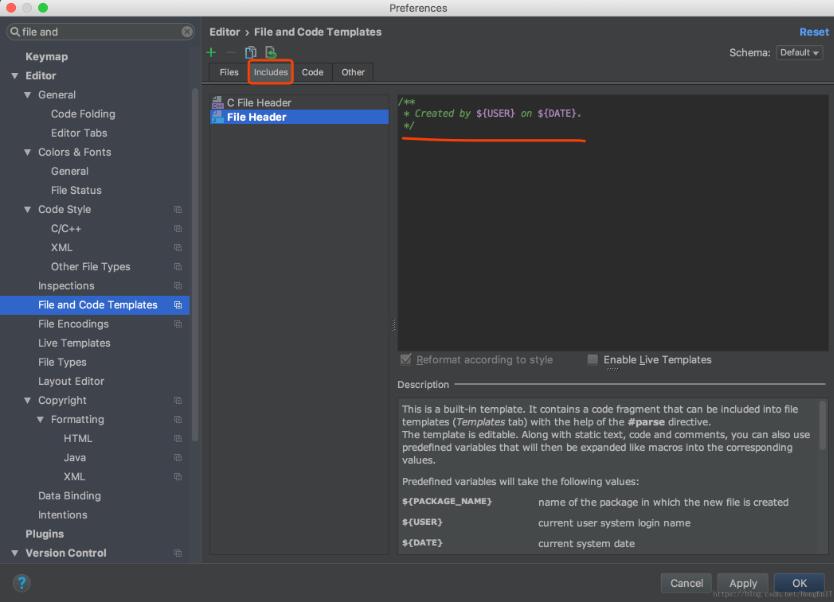 Android Studio 修改类的默认注释图文教程