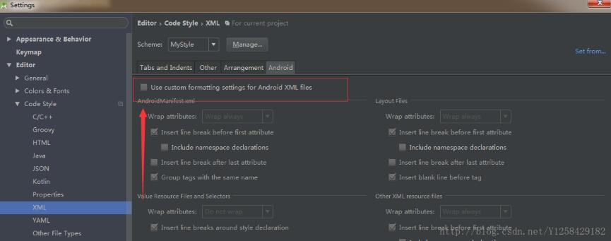 怎么解决Android Studio xml 格式化不自动换行的问题