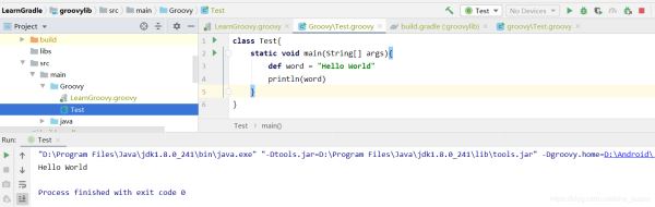 Android Studio 中运行 groovy 程序的方法图文详解