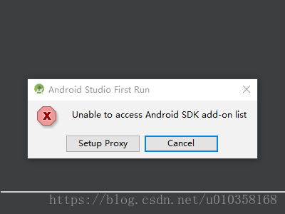 Android Studio报错unable to access android sdk add-on list怎么解决