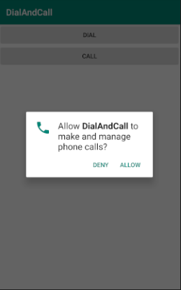 android中关于call拨号功能的实现方法