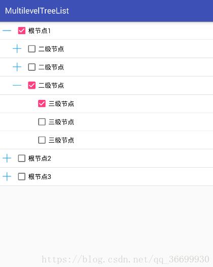 Android如何实现多级树形选择列表