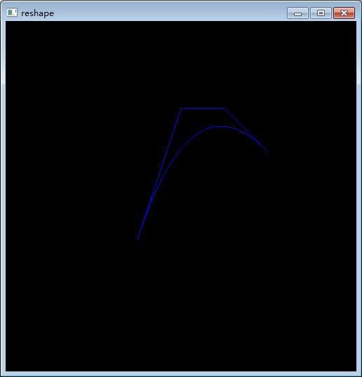 使用OpenGL怎么实现一个Bezier曲线