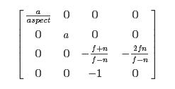 使用OpenGL怎么實(shí)現(xiàn)ES透視投影