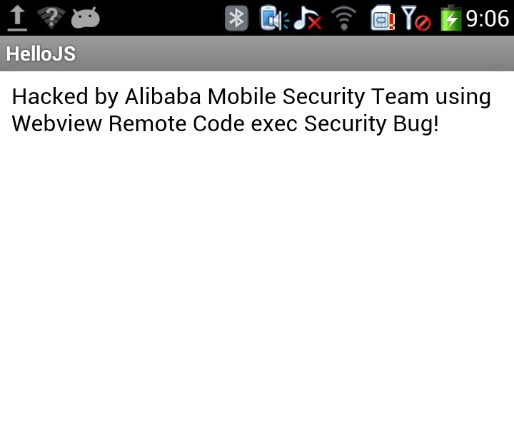 关于Android中WebView远程代码执行漏洞浅析