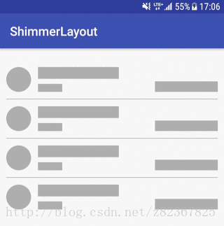 Android ShimmerLayout如何实现微光效果解析