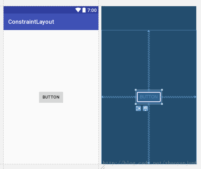 如何在Android中使用ConstraintLayout方法约束布局