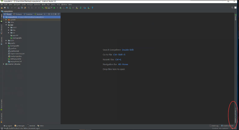 Android studio 3.0如何查看手机文件系统