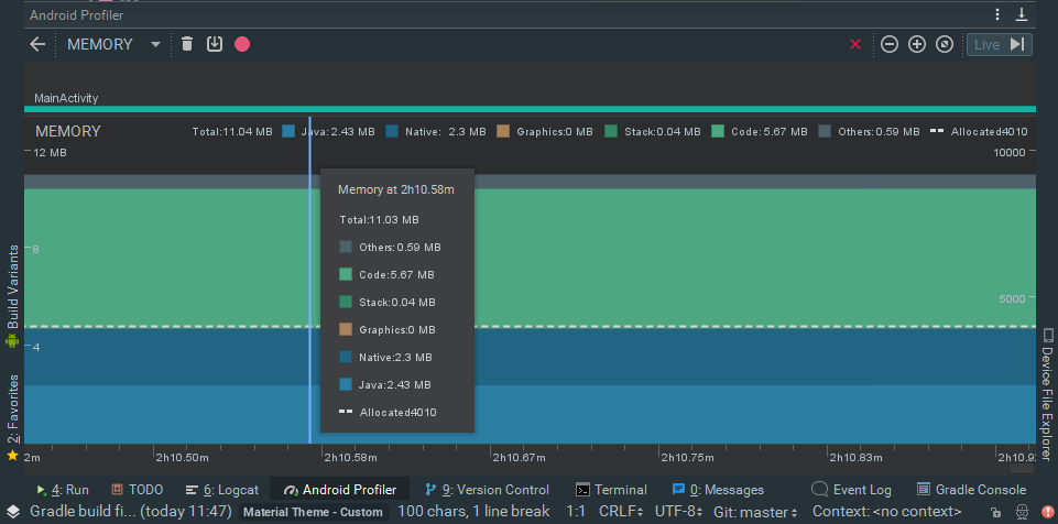 Android Studio 3.0上內存泄漏的示例分析