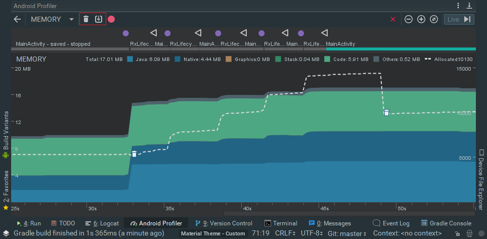 Android Studio 3.0上內存泄漏的示例分析